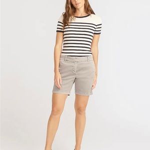 NWOT J Crew Grey 7”Chino Shorts Size 16